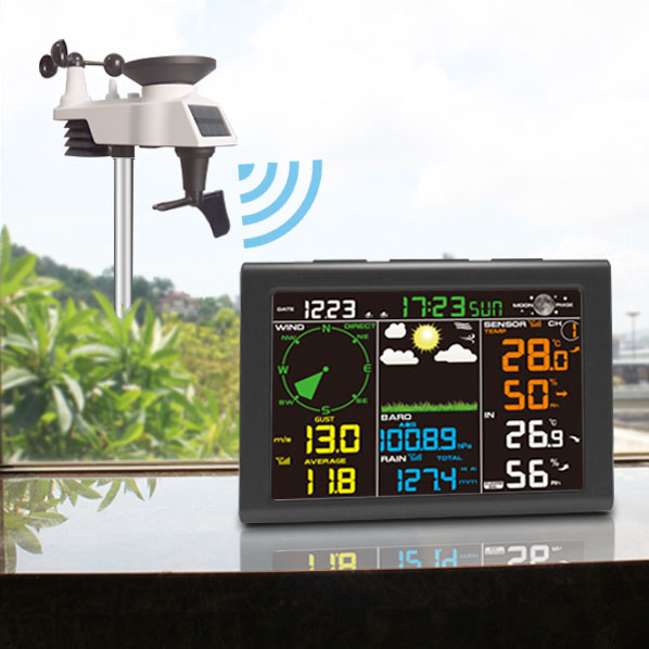 Professional Wireless Weather Station with WiFi connection