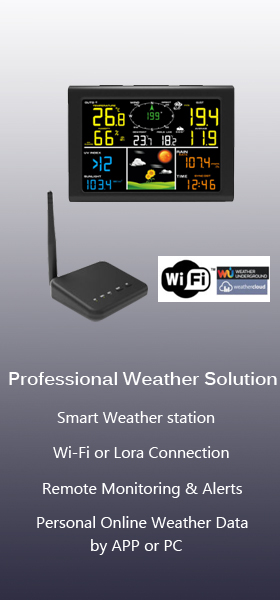 Wifi weather station