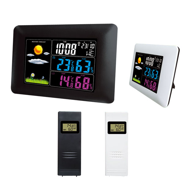 Professional weather station with PC software,solar powered sensor